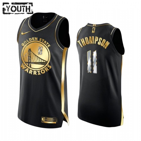 Maglia NBA Golden State Warriors Klay Thompson 11 2020-21 Nero Golden Edition Swingman - Bambino